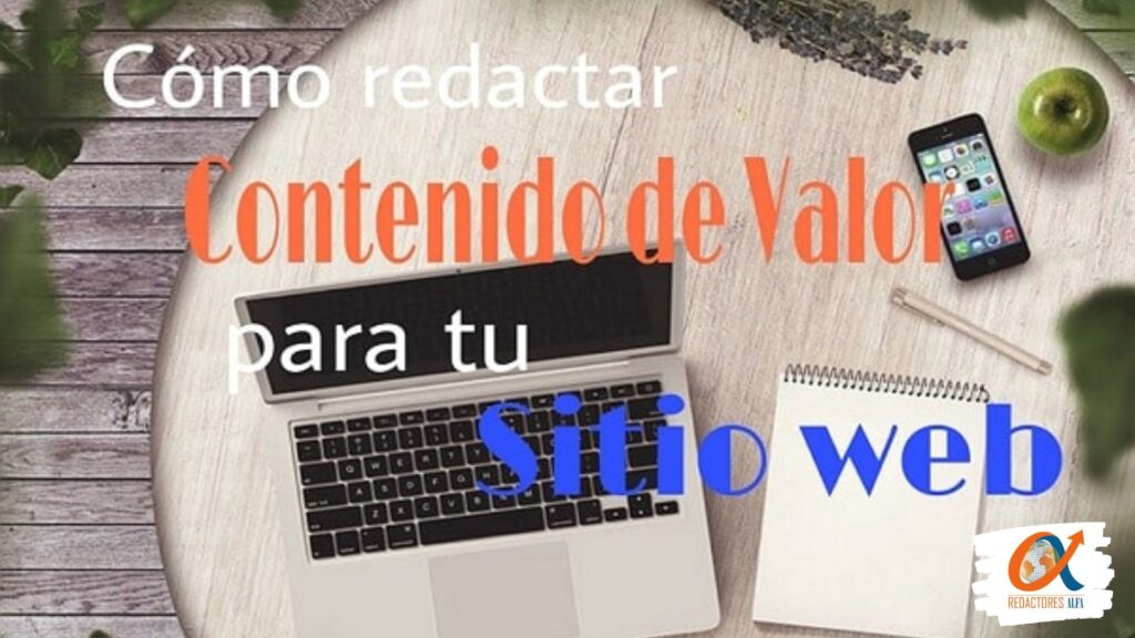 redactar-contenido-de-valor. Redactores Alfa