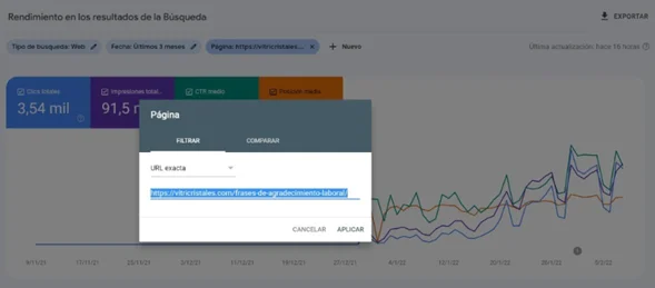 Resultados de la labor de Redactores Alfa con el contenido de VitriCristales